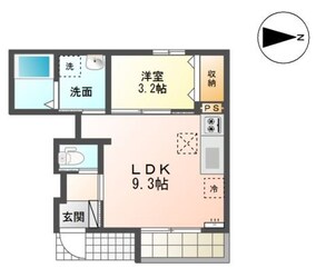 ベルフルールの物件間取画像